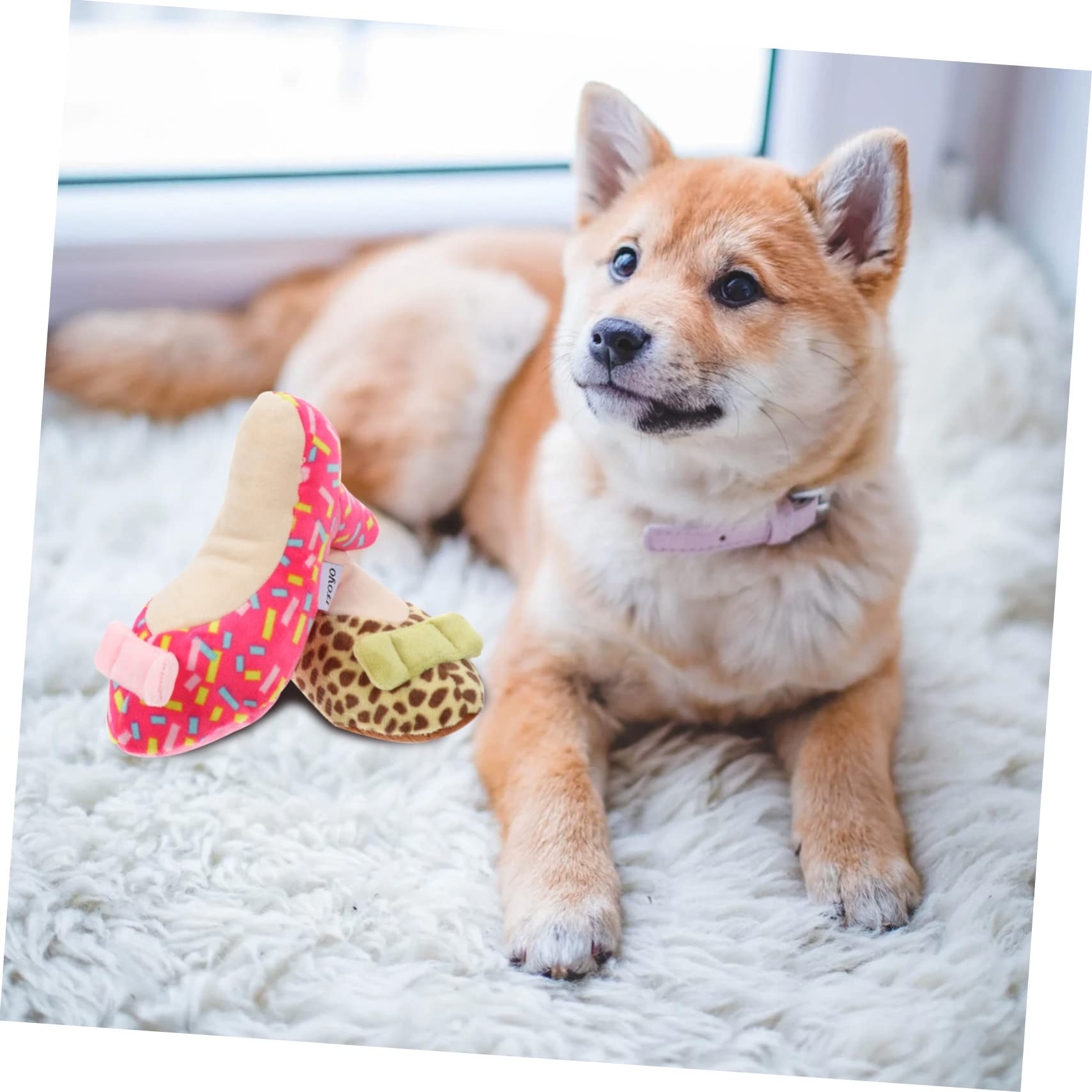 Balacoo 2-Pack Plush Squeaky Dog Toys for Small Dogs - Interactive Chew & Fetch Toys with Bird Design, Durable & Indestructible Puppy Chewing Toys for Playtime, Training & Bonding with Your Pet