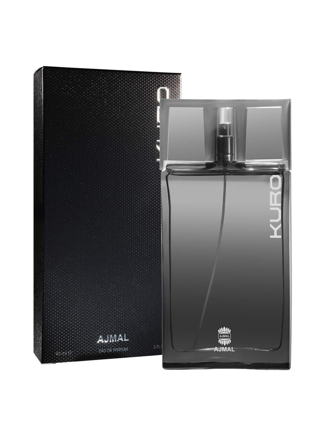 Ajmal Kuro EDP 90ml - Aromatic Spicy Perfume for Men | Aurum Concentrated Perfume Oil 10ml - Fruity Floral Alcohol-Free Attar for Women | Luxury Fragrance Gift Set for Date Night & Special Occasions