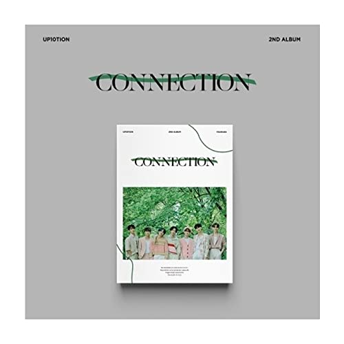 UP10TION Connection 2nd Album Illuminate Version 1 - Kpop CD with Folding Poster, 80p Booklet, Sticker, Bookmark & 2 Selfie Photocards - Sealed Collectors Edition - Perfect for Kpop Fans, Gift Giving and Music Collections