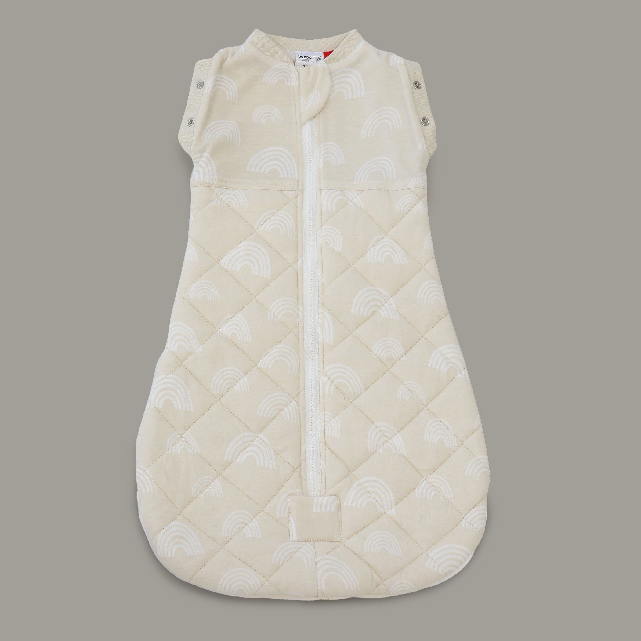 Nordic 2.5 TOG Swaddle Sleep Bag for Babies - Soft & Breathable Cotton Sleeping Sack - Perfect for Nursery, Daycare & Travel (Sand Color)