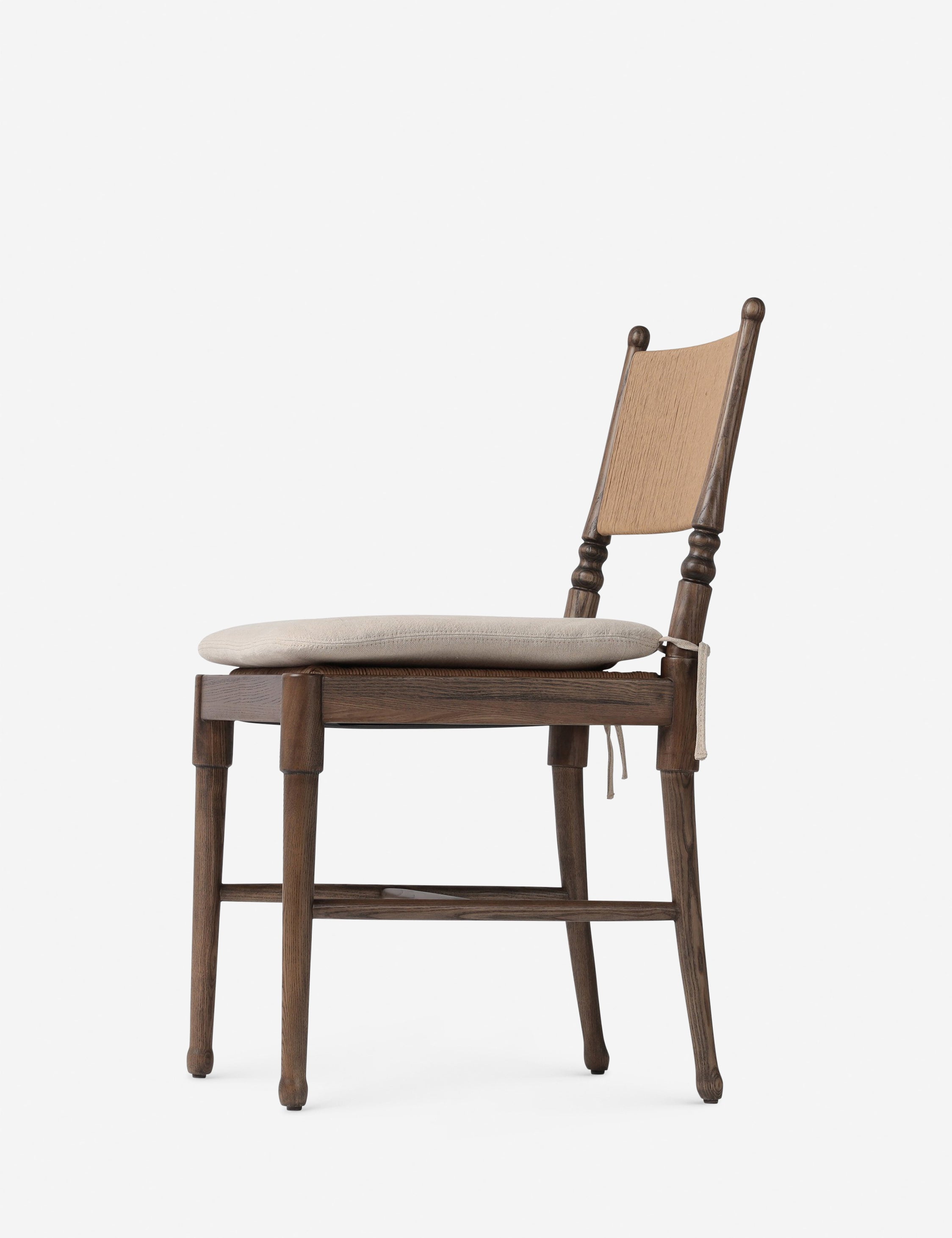 Fayth Dining Chair by Amber Lewis x Four Hands - Modern Upholstered Dining Room Chair for Kitchen, Dining Table, and Home Decor