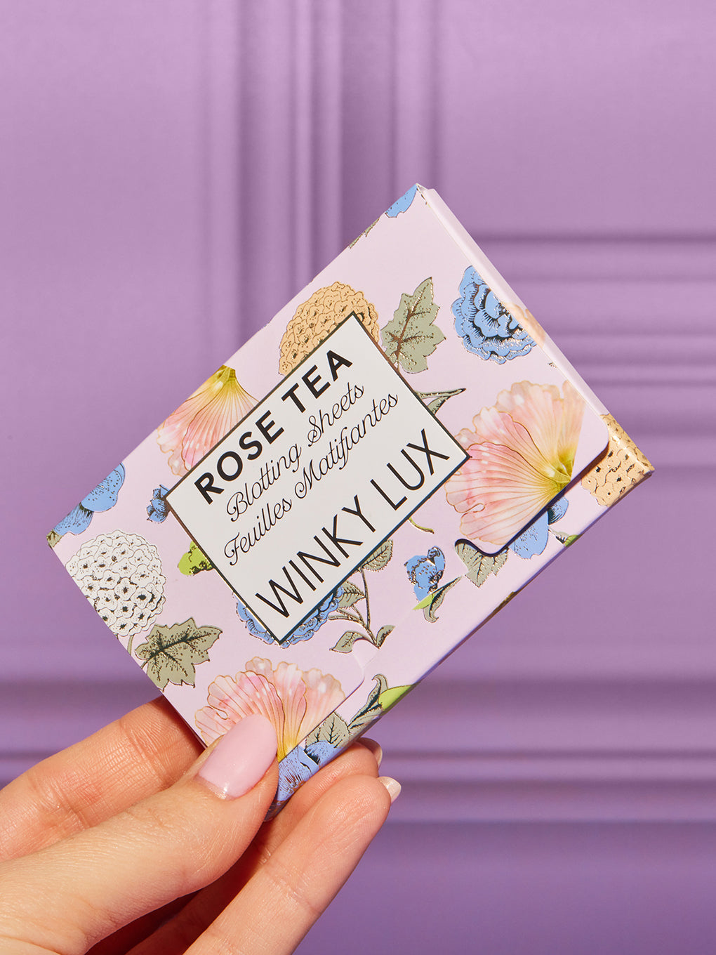 Organic Rose Tea Blotting Papers for Oily Skin - Natural Oil Absorbing Facial Sheets for Makeup Touch Ups | Perfect for Travel, Gym & Daily Skincare Routine