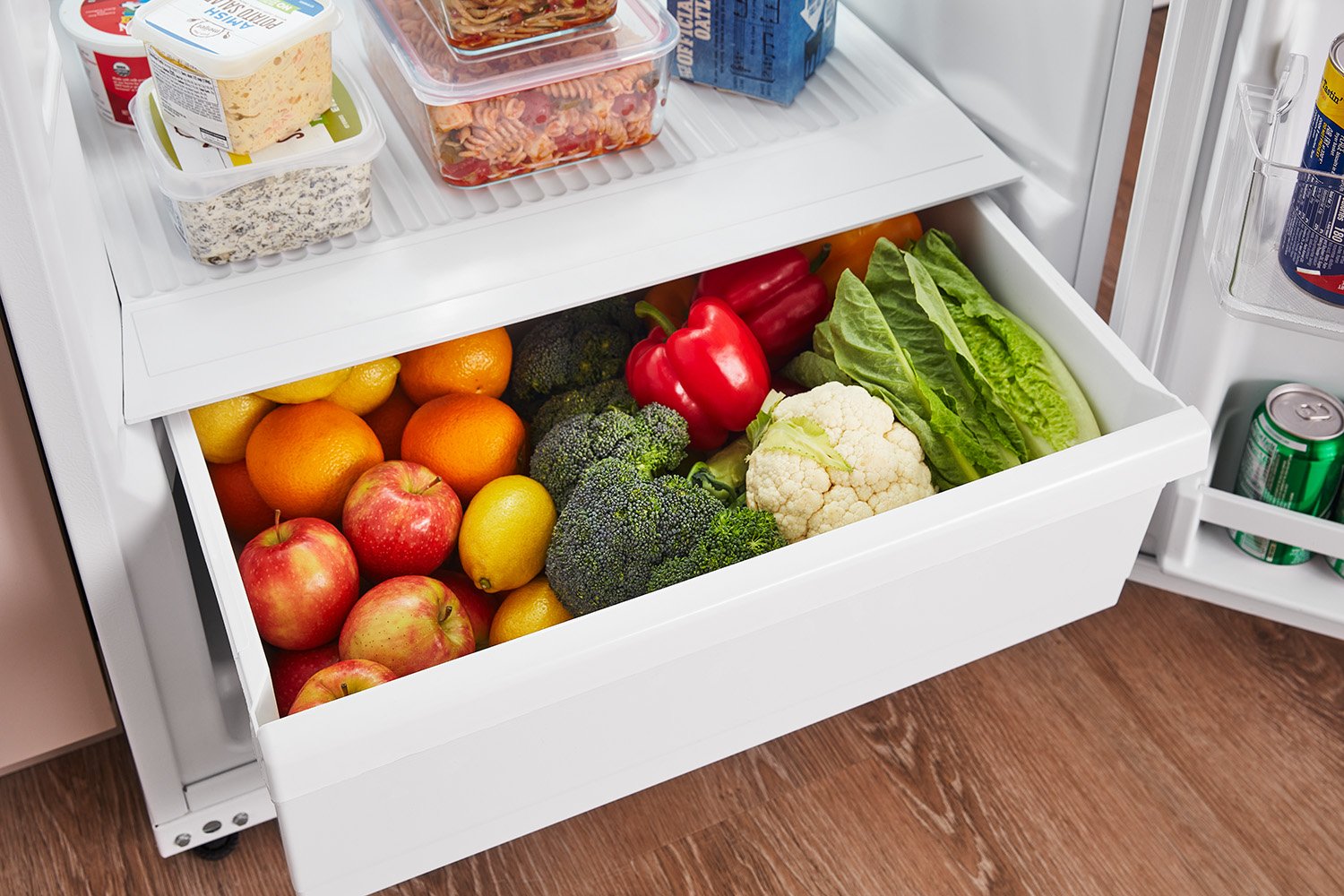 Amana White Top Freezer Refrigerator 16.4 Cu. Ft. - Energy Efficient Kitchen Appliance for Home & Restaurant Use | Model ARTX3028PW