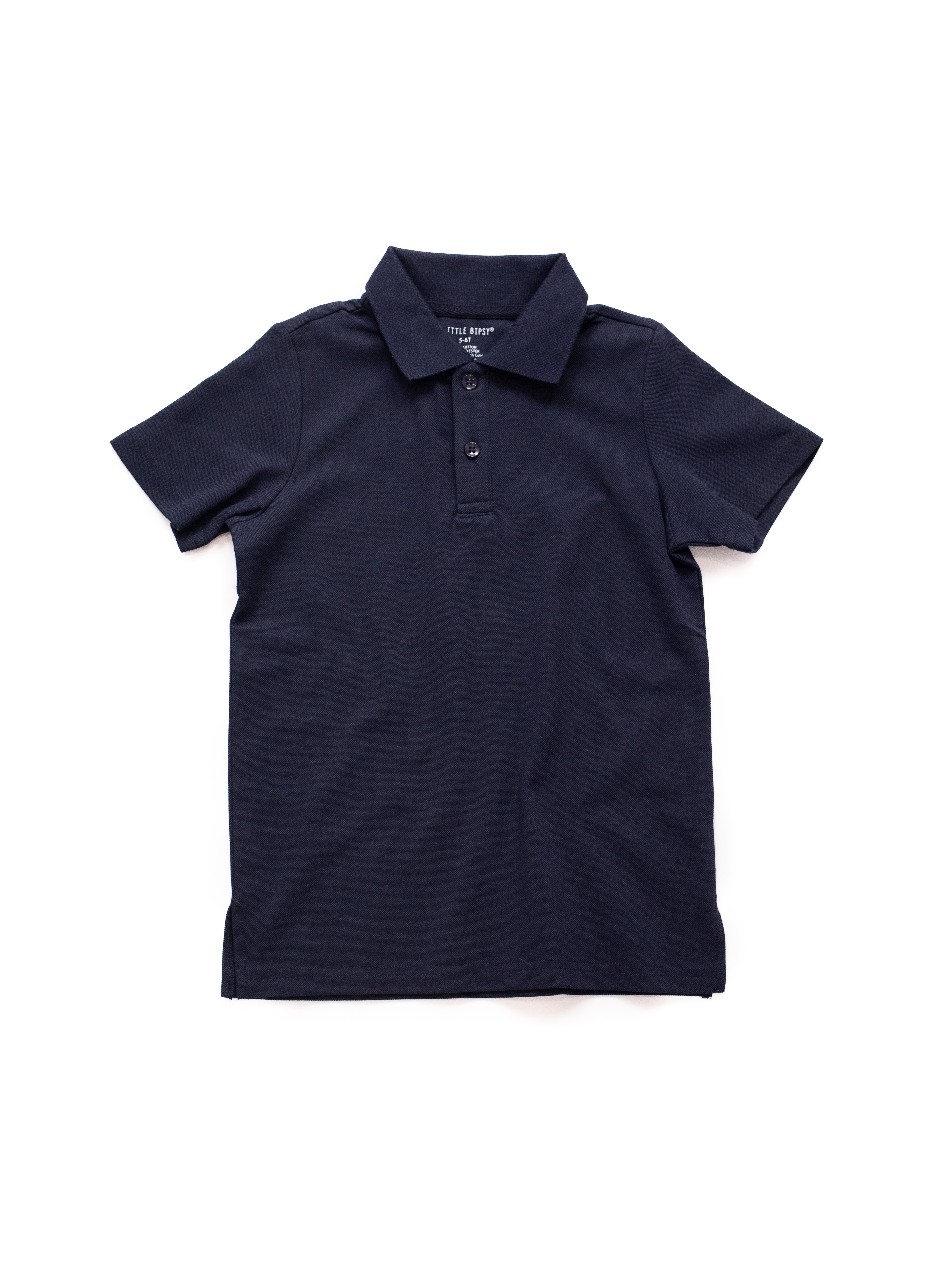 Men's Basic Short Sleeve Polo Shirt - Navy Blue Casual Cotton Tee for Golf, Work & Everyday Wear | Comfortable Breathable Summer Top
