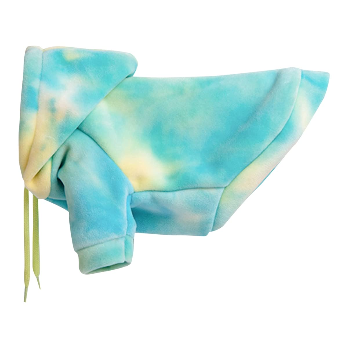 Trendy Tie-Dye Dog Hoodie - Warm & Stylish Pullover Sweater for Dogs & Puppies - Cozy Pet Hooded Sweatshirt for Autumn Winter Outfits - Perfect for Daily Walks, Outdoor Adventures & Photo Shoots