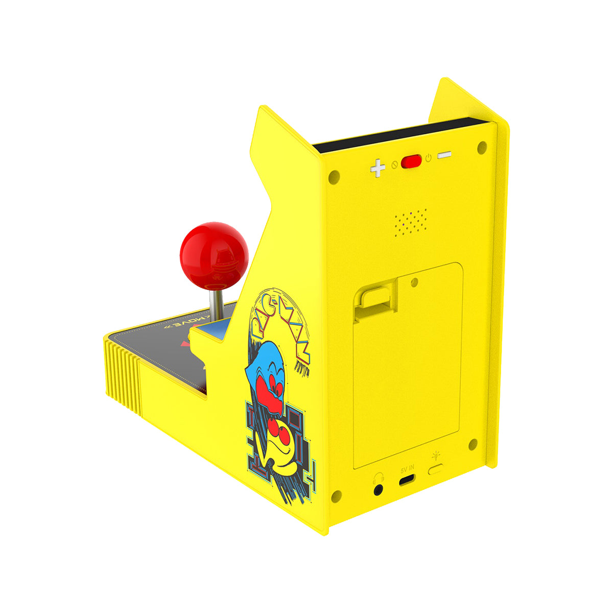 MyArcade PAC MAN Retro Arcade Joystick Player - Classic Mini Arcade Game Machine with 8 Games, USB Powered for Home & Office Entertainment - Perfect for Gamers, Collectors and Nostalgic Gift Giving