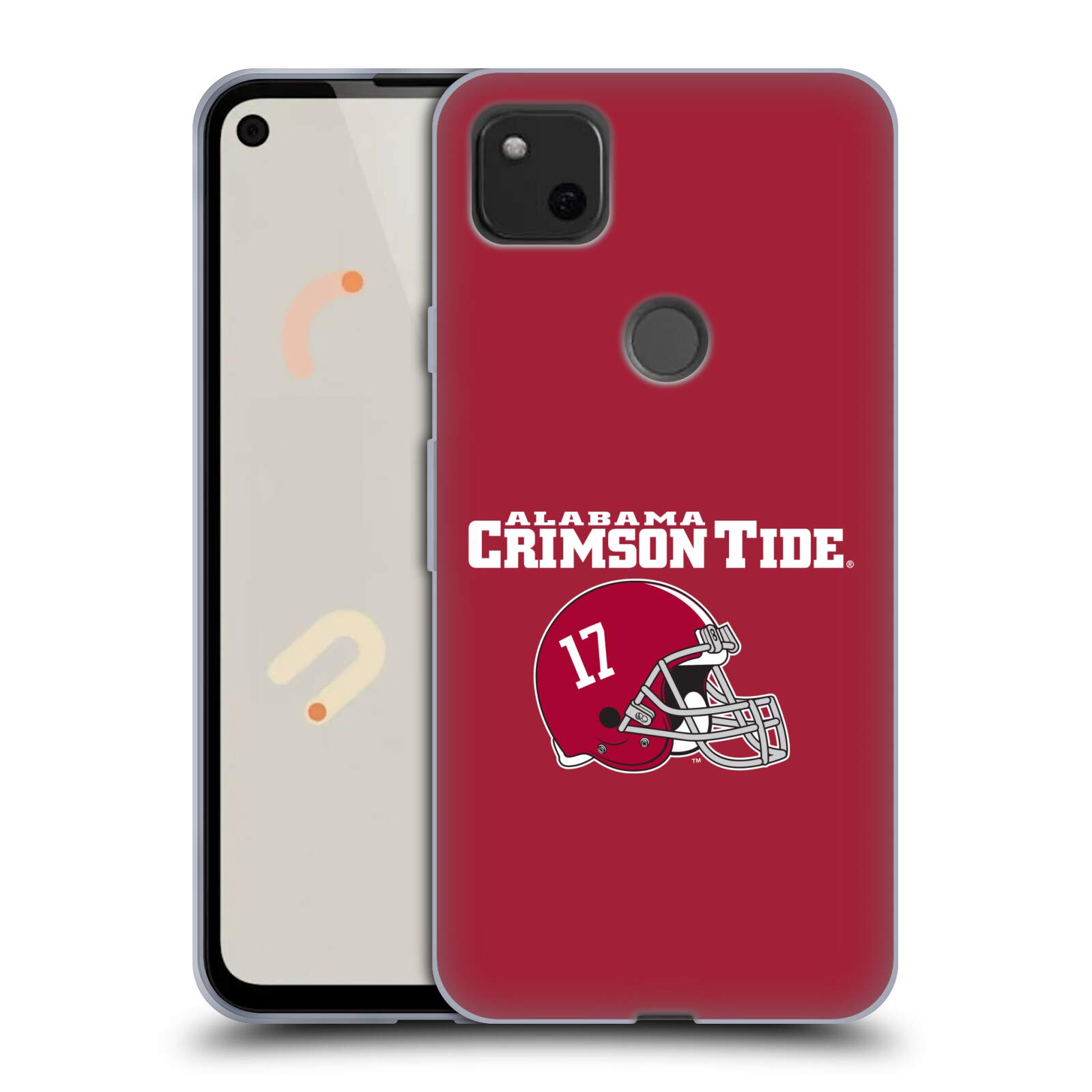 Alabama UA Helmet Gel Case for Google Pixel 4a - College Fan Accessory