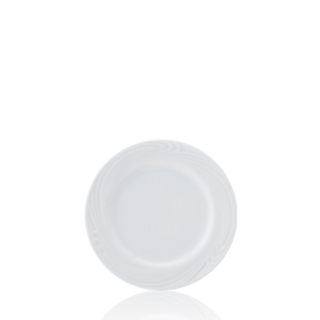 Schmidt Professional Quality Porcelain Waves Bread and Butter Plate Set - 5 7/8 Inch (36-Piece Case) - Elegant Dinnerware for Restaurants, Catering & Home Entertaining
