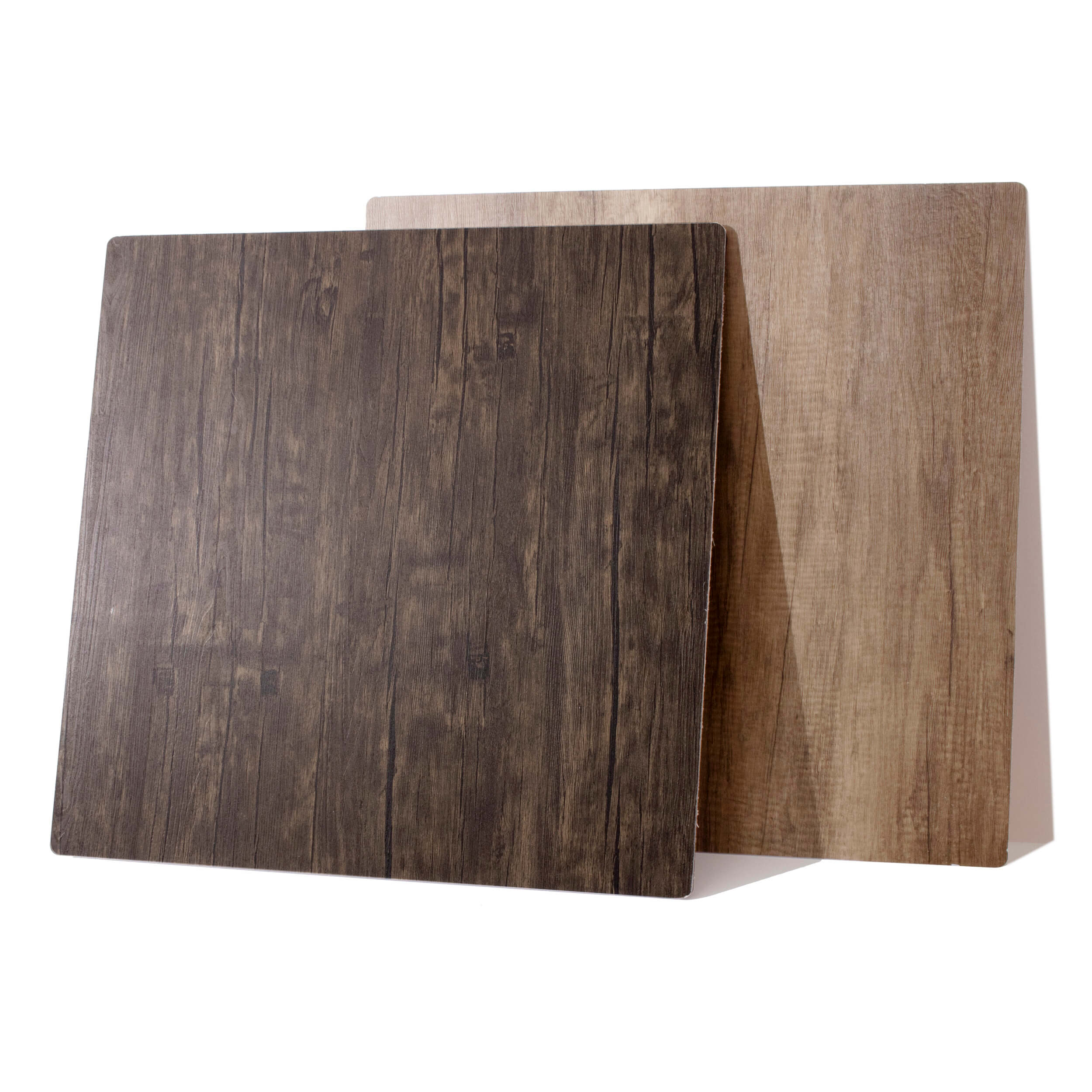 Dark Brown Wood Effect Textured V Flat Duo Boards - 60x60cm Wall Panels for Home Decor & DIY Projects - Perfect for Bedroom, Living Room, and Office Accent Walls