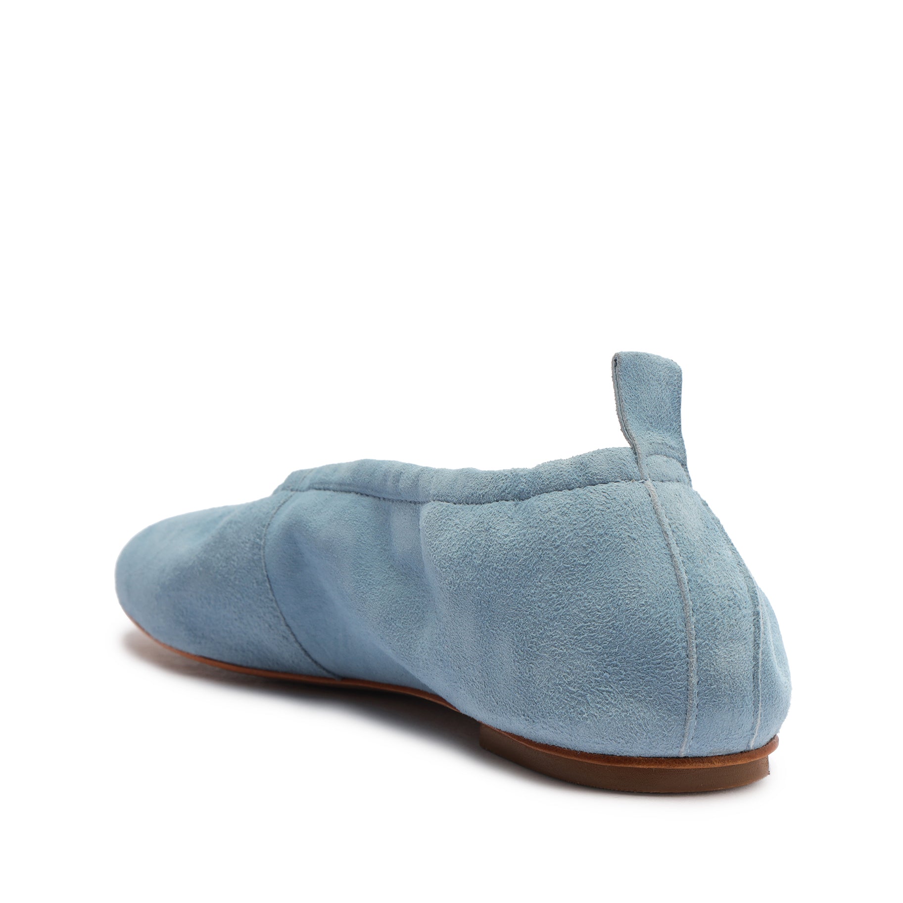 Eudora Nubuck Leather Flats for Women - Comfortable Slip-On Loafers for Casual Wear, Office & Travel | Soft & Stylish Everyday Shoes