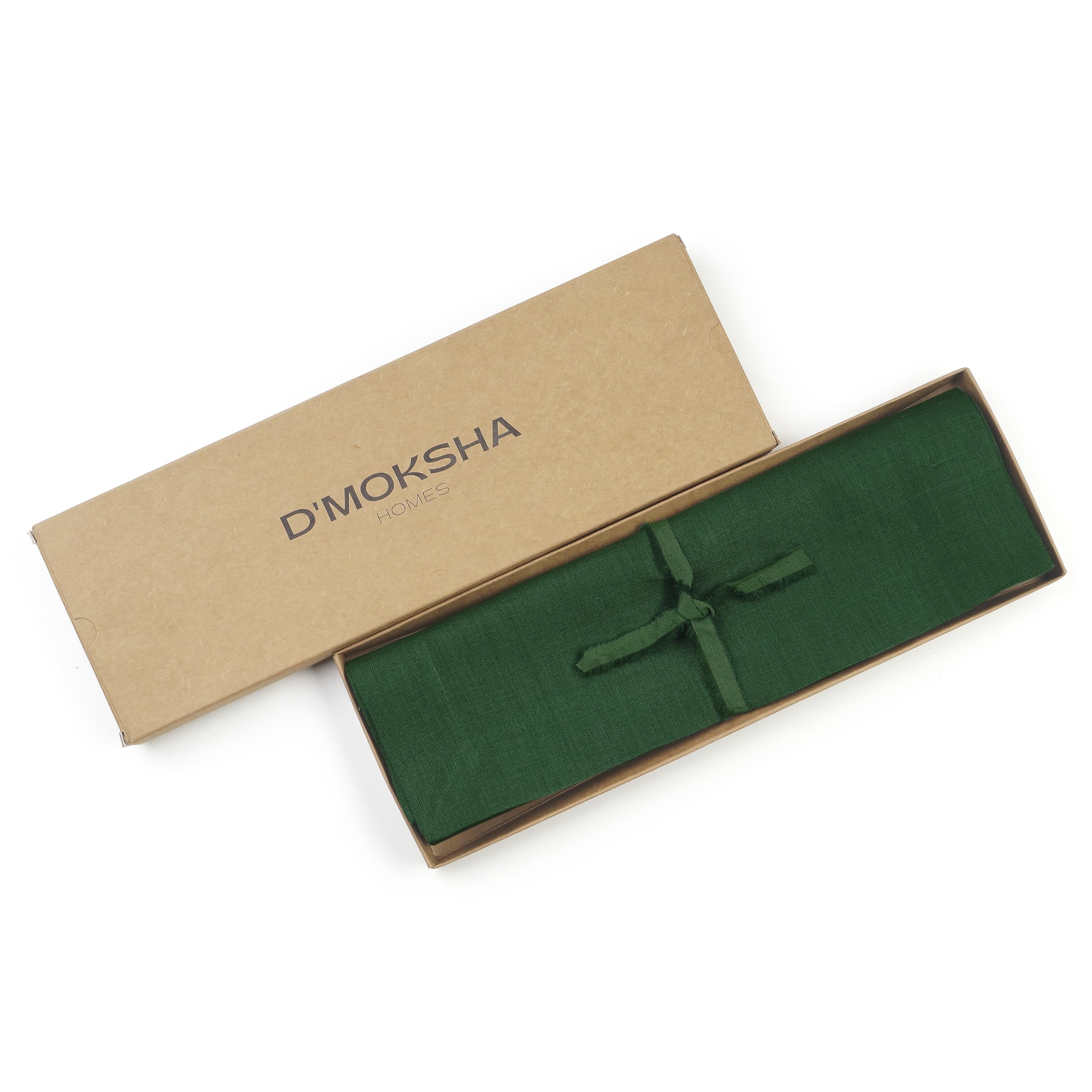D'Moksha Homes 100% Pure Linen Placemats Set of 4 - 14