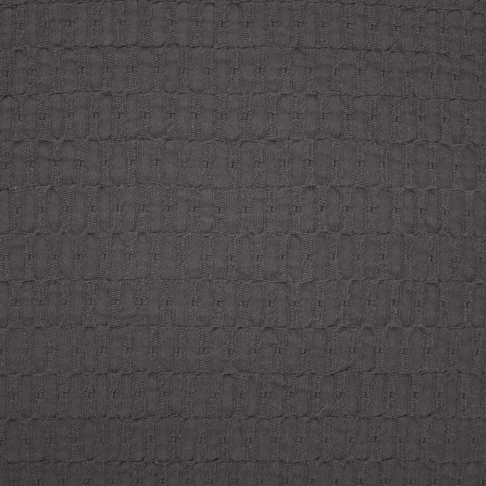Premium Bambury Eucla Charcoal European Pillowcase - 100% Organic Cotton, Hypoallergenic & Breathable - Perfect for Bedroom, Guest Room & Luxury Hotel Decor