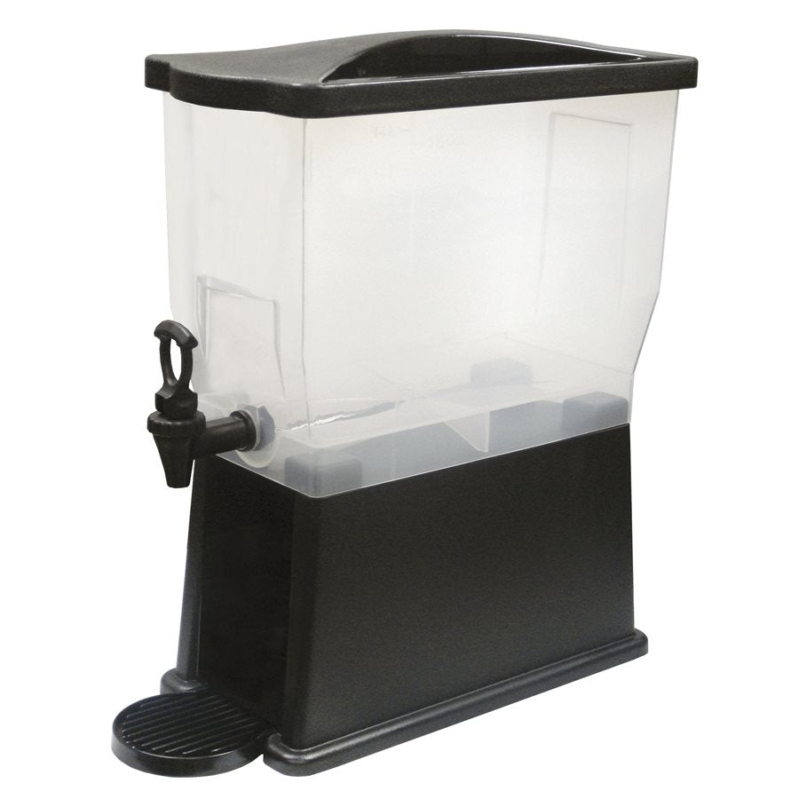 Winco 3 Gallon Slim Beverage Dispenser - BPA-Free Plastic Drink Dispenser with Spigot for Lemonade, Iced Tea, Water & Party Drinks - Perfect for Outdoor Events, BBQs, Picnics & Catering Services