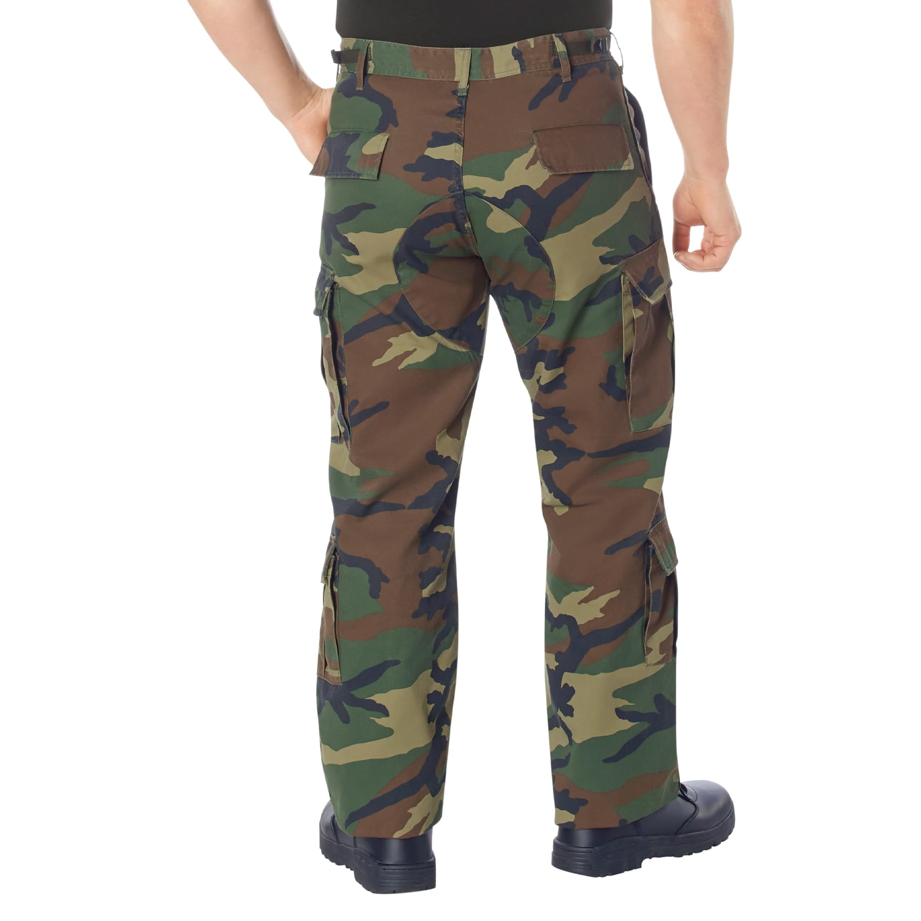 Rothco Vintage Paratrooper Fatigue Pants - Military Cargo Pants with Camouflage Pattern | Tactical Outdoor Hiking & Airsoft Pants for Men