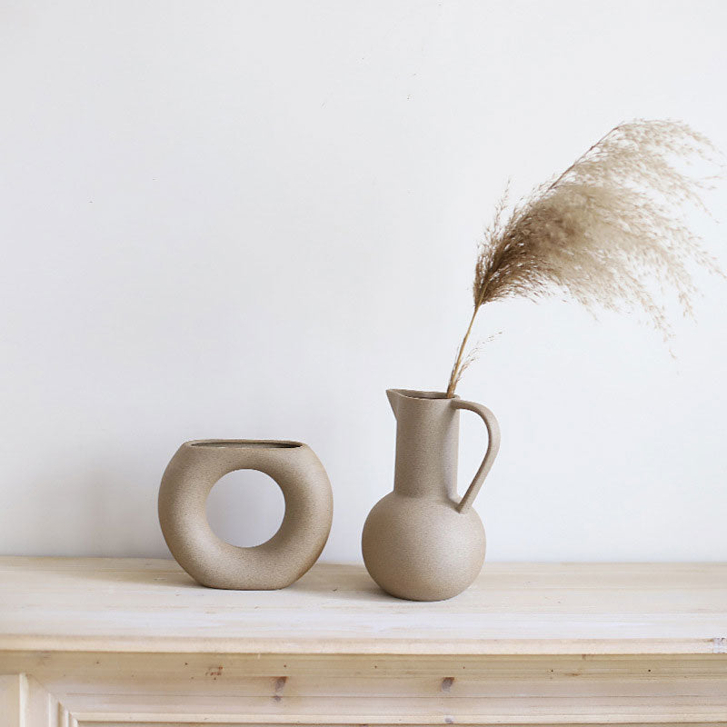 Handmade Clay Ceramic Accents - Unique Home Decor & Tableware | Perfect for Boho Chic Interiors, Wedding Centerpieces & Gift Ideas