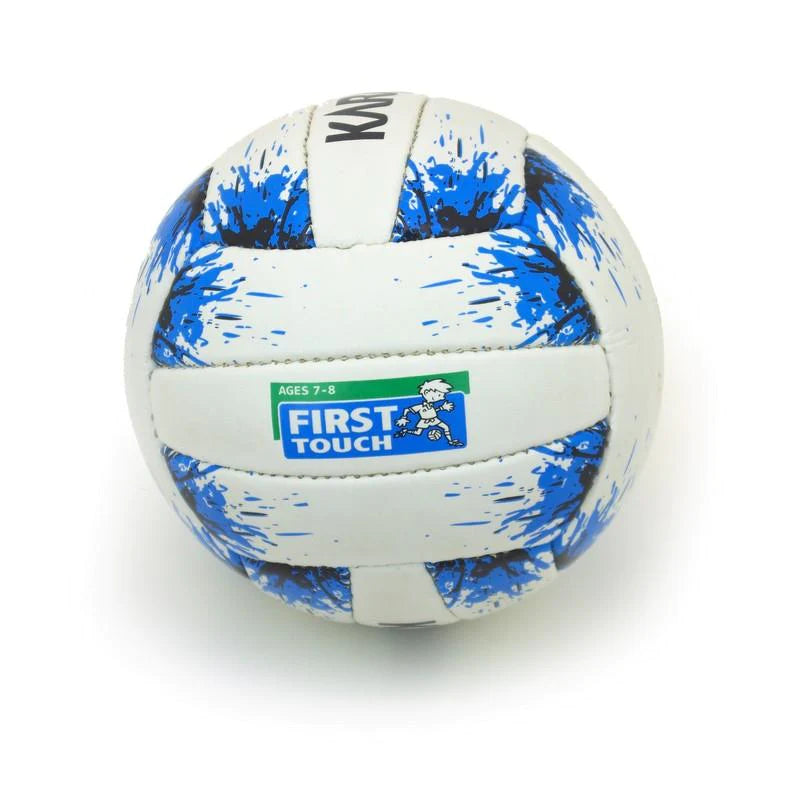 Karakal First Touch Gaelic Ball - Premium Synthetic Leather for Training & Match Play - Perfect for Gaelic Football, Hurling & Camogie Practice