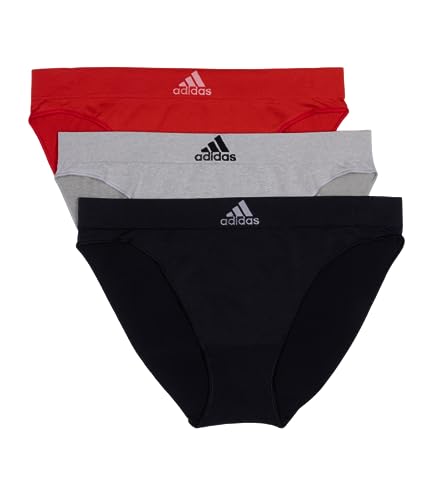 Black With Stripes/Heather Grey/Vivid Red