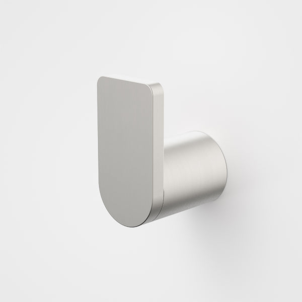 Caroma Urbane II Wall Mounted Robe Hook in Brushed Nickel - Perfect for Bathrooms, Bedrooms, and Entryways
