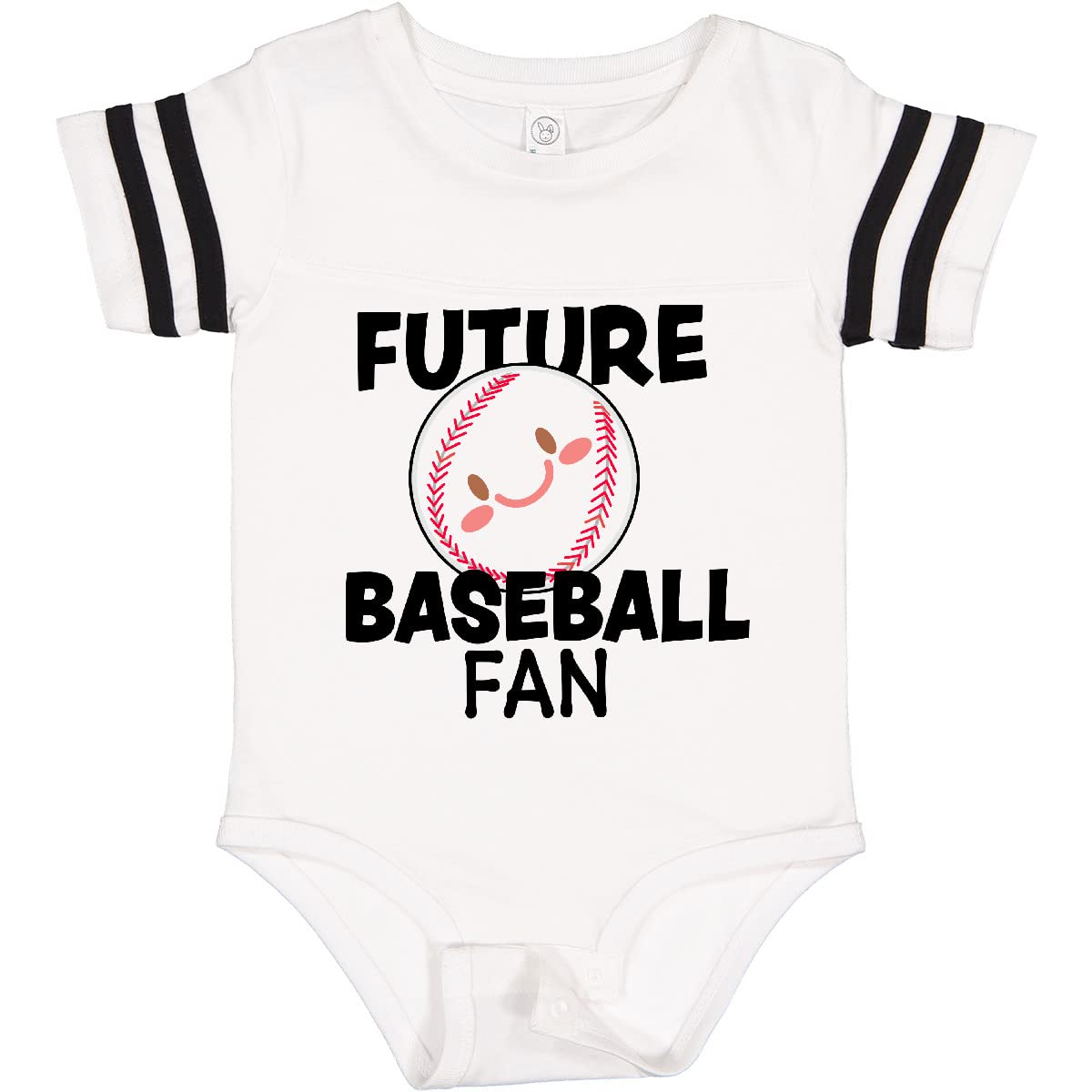 Inktastic Future Baseball Fan Baby Bodysuit - Adorable Baseball-Themed Onesie for Newborns & Infants - Perfect for Baseball Games, Photo Shoots & Gifts