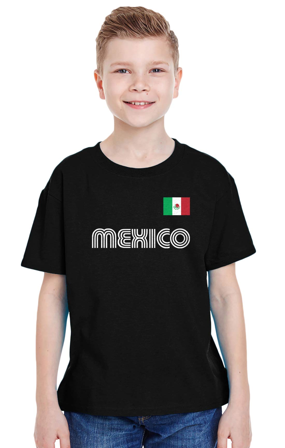 Authentic Mexico Soccer Jersey for Youth - SpiritForged Apparel Breathable Performance T-Shirt | Perfect for Games, Training & Fan Support