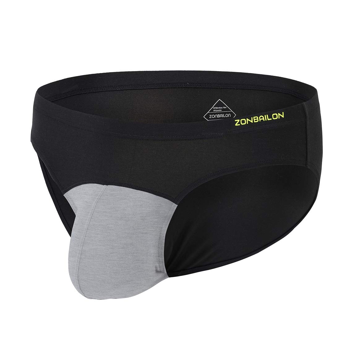 **Men's Bamboo Viscose Underwear - Moisture Wicking, Breathable Briefs with Support Pouch - Perfect for Workout, Travel & Everyday Comfort**