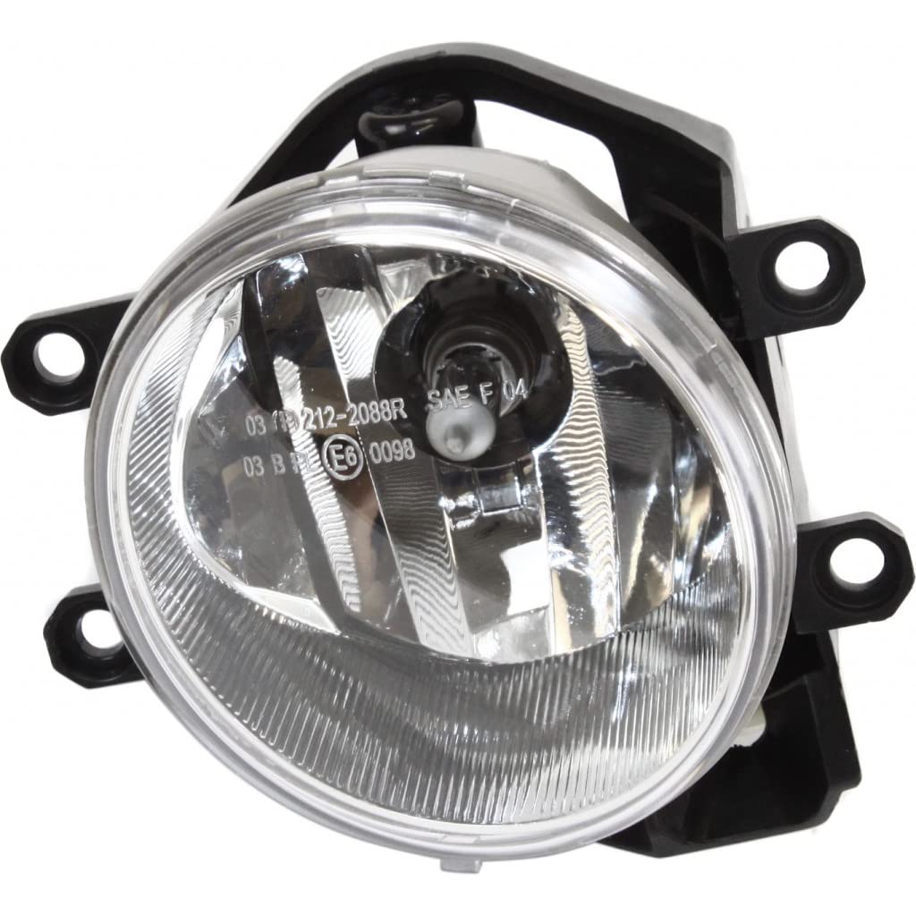 CarLights360: 2014-2015 Lexus GS350 Fog Light Assembly - Passenger Side with Bulbs | DOT Certified (Part# TO2593126) | Durable Replacement for Improved Visibility in Rain & Fog