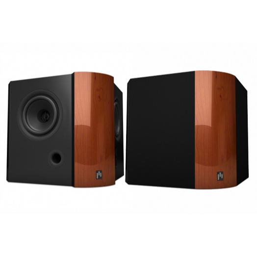 Aperion Verus Surround Dipole/Bipole Speakers - Premium Cherry Wood Finish - Perfect for Home Theater & Dolby Atmos Sound Systems