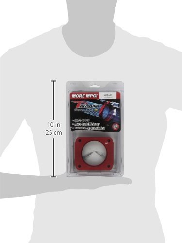 Airaid 400-590 PowerAid Throttle Body Spacer for Improved Engine Performance & Fuel Efficiency - Perfect for Off-Roading, Racing & Daily Driving