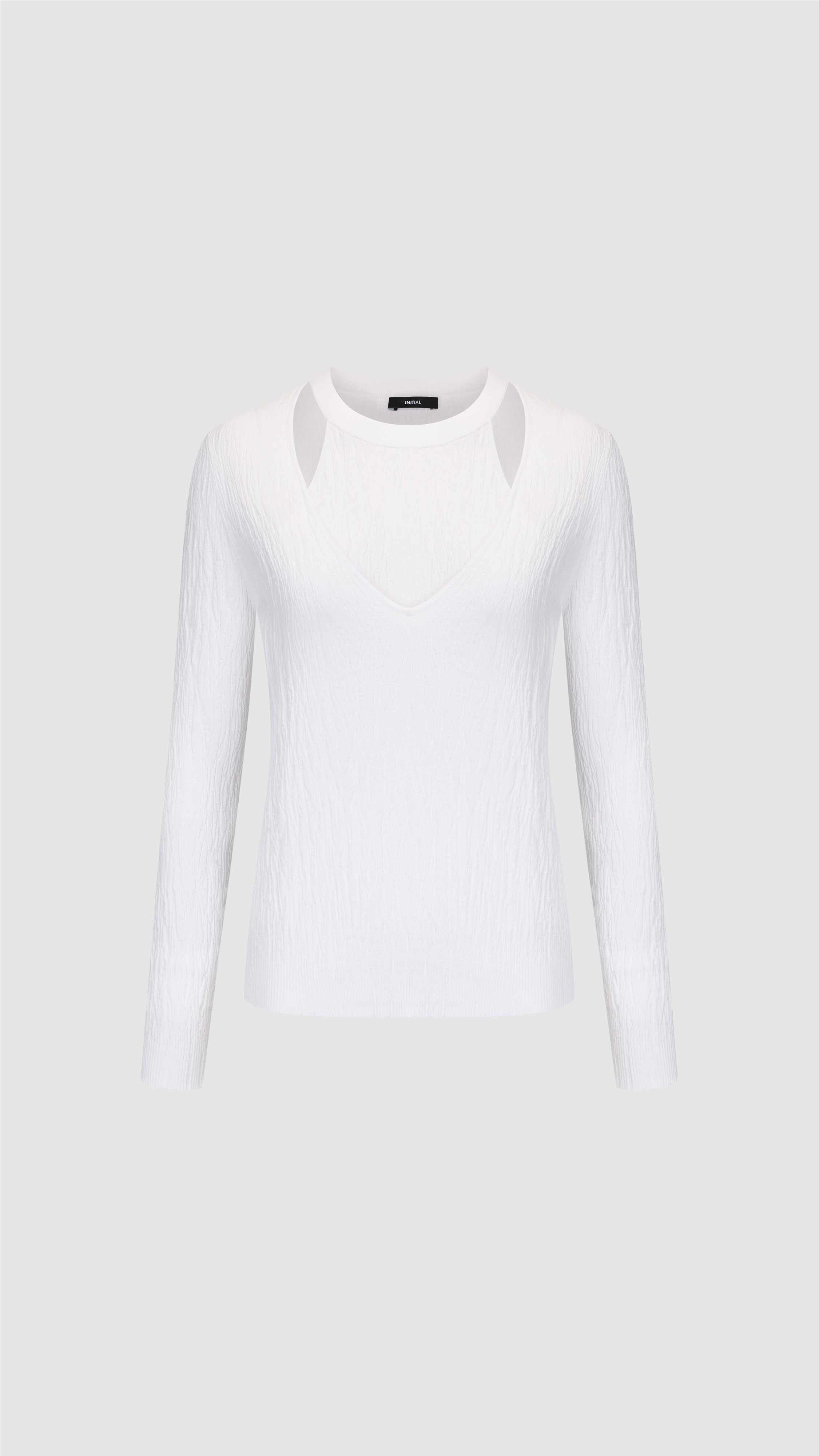 2 in 1 Knit Top for Women - Comfortable Stretchy Layering Shirt - Perfect for Casual Wear, Workouts & Everyday Outfits
