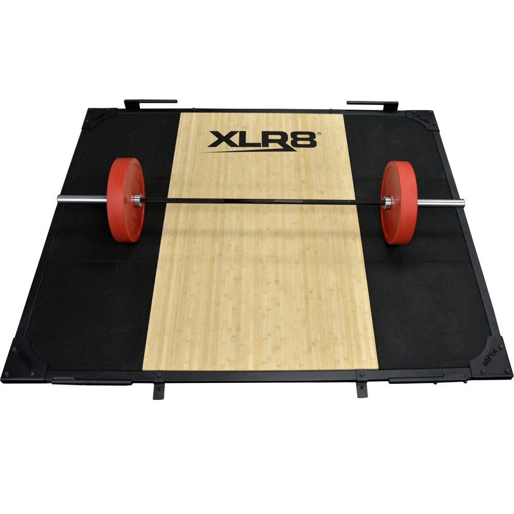 XLR8 Premium Weight Lifting Platform - Heavy Duty Gym Flooring for CrossFit, Powerlifting & Home Workouts | Perfect for Home Gyms, Garage Gyms & Commercial Fitness Centers