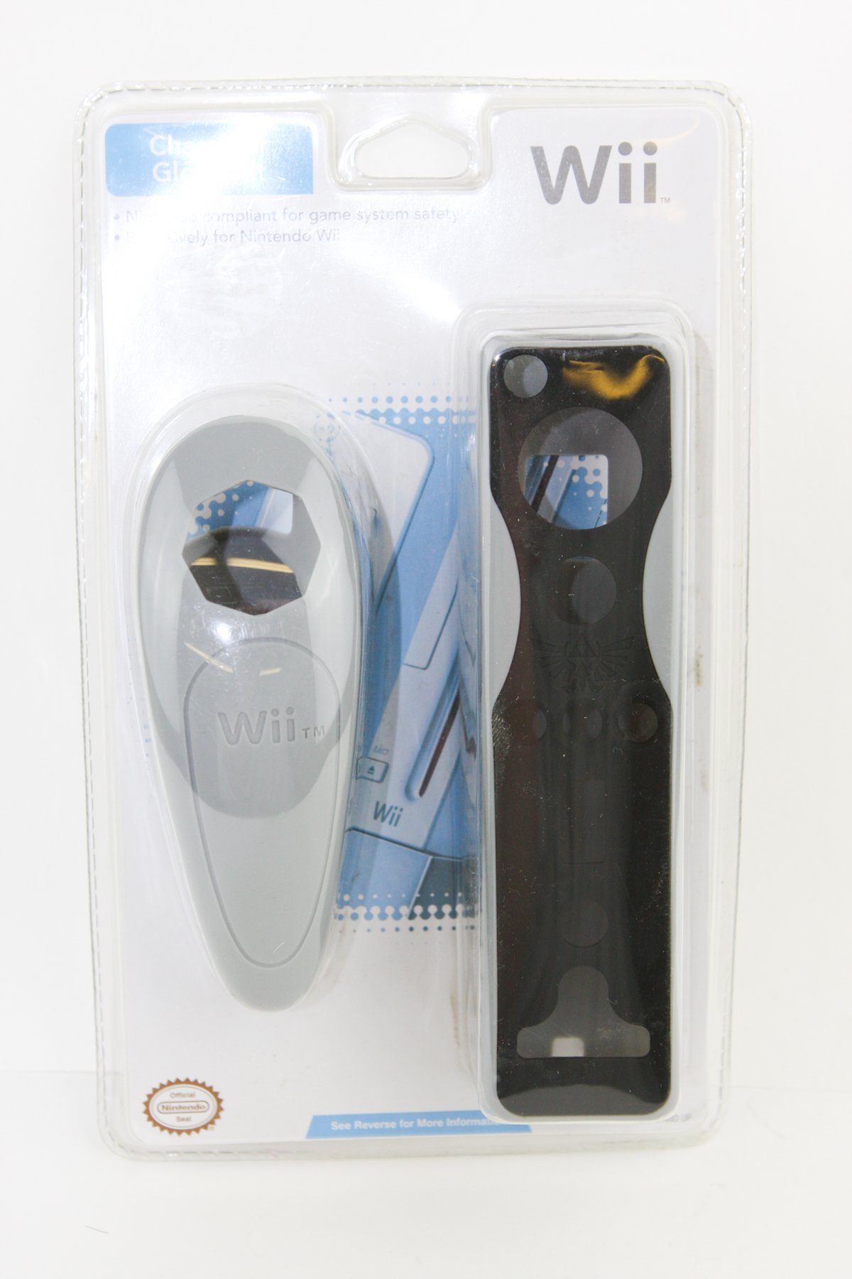 Official Nintendo Wii Controller Glove Kit - Wii Remote & Nunchuk Cover with Authentic Seal | Perfect for Gaming Parties, Family Fun & Nintendo Enthusiasts