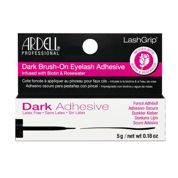 Ardell LashGrip Brush On Lash Adhesive 67594 - Professional False Eyelash Glue for Long-Lasting Hold | Perfect for Daily Wear, Special Occasions & Makeup Artists