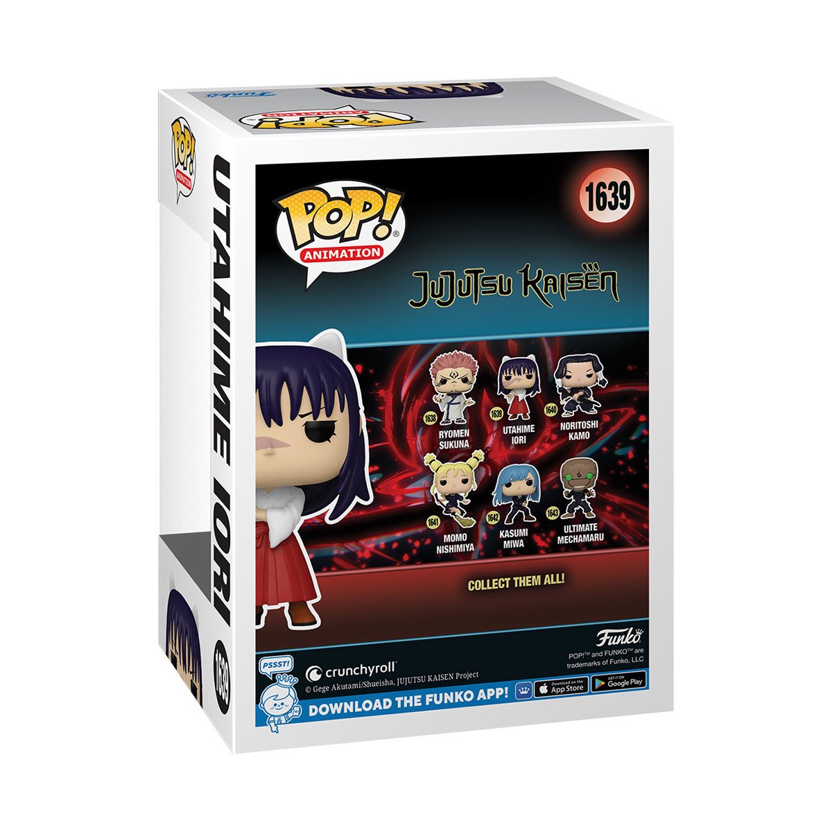 Jujutsu Kaisen Utahime Iori Funko Pop! Vinyl Figure #1639 - Anime Collectible for Fans, Perfect for Display & Gift Giving
