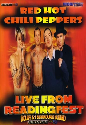 Red Hot Chili Peppers Live Concert DVD - Reading Festival Performance | Rock Music Collection for Home Entertainment & Party Nights