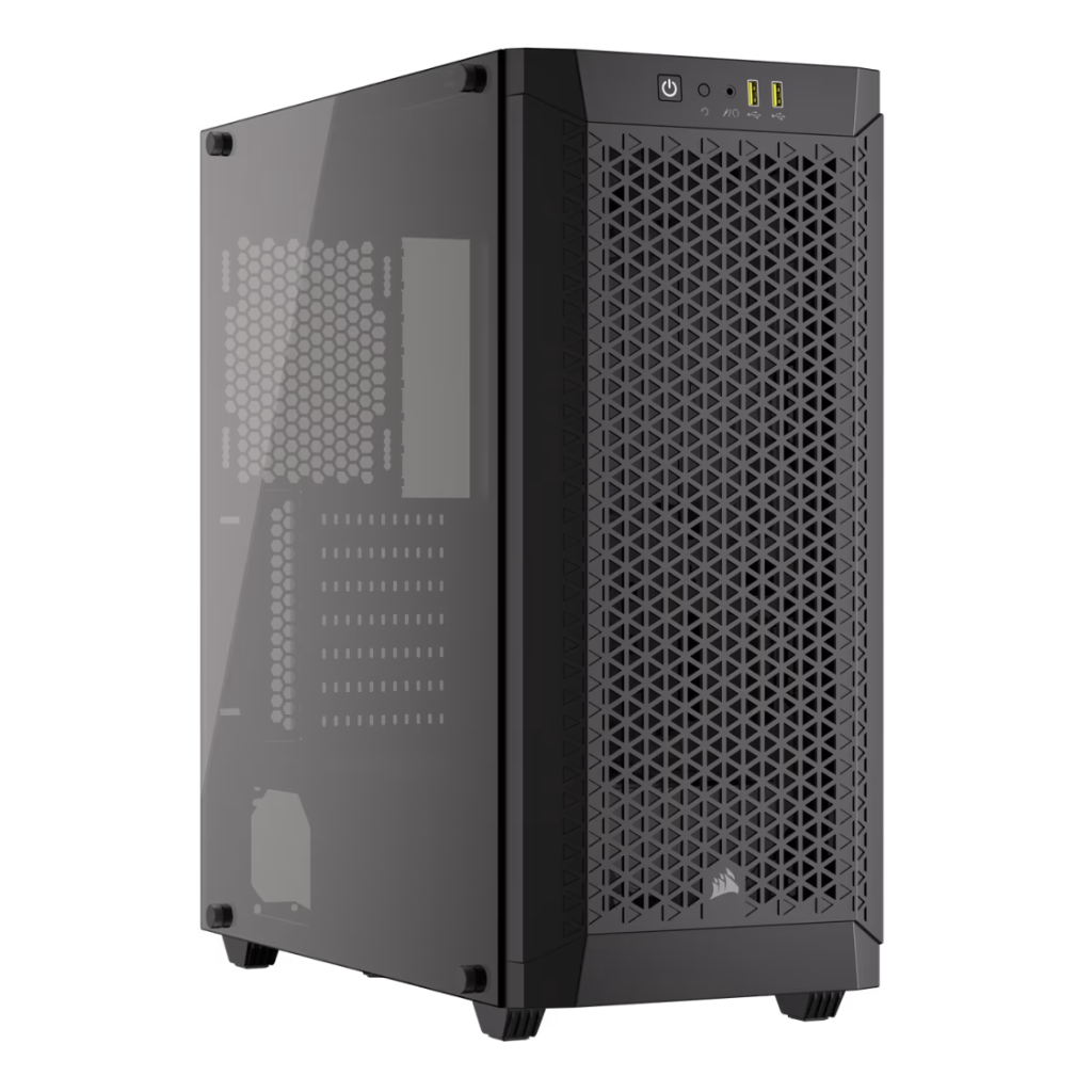 Corsair 480T Airflow Tempered Glass Mid Tower PC Case - High Airflow Gaming Computer Case for Optimal Cooling | Perfect for Gaming Rigs & Workstations