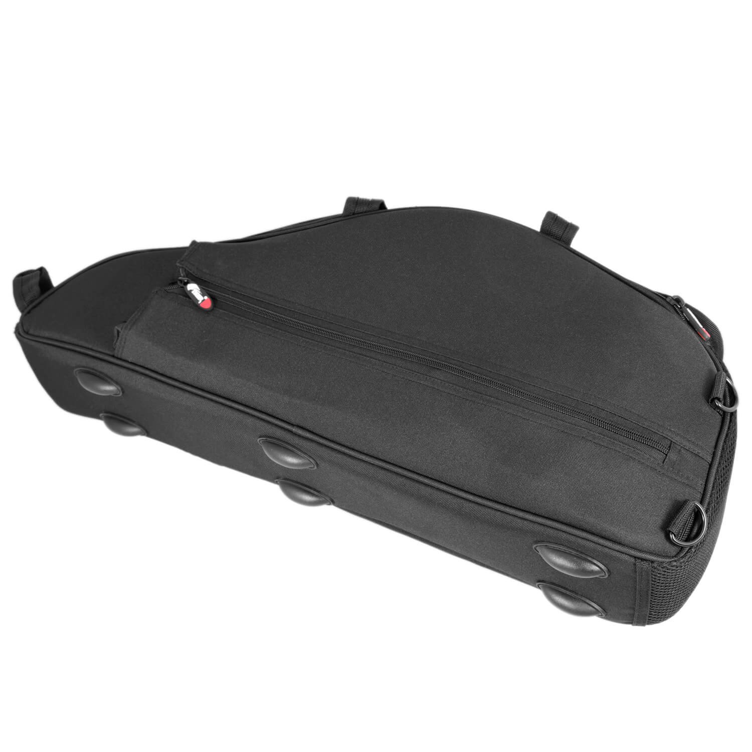 Premium Black Lightweight Alto Saxophone Case - Durable & Protective Saxophone Gig Bag for Travel, School, and Professional Performances