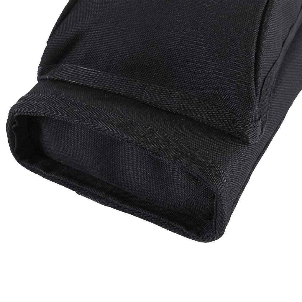 54 x 17cm Waterproof Ultralight Hunting Quiver - Black Archery Arrow Holder Bag with Zipper Pocket for Bow Hunting, Target Practice & Outdoor Training - Shoulder Strap & Backpack Design
