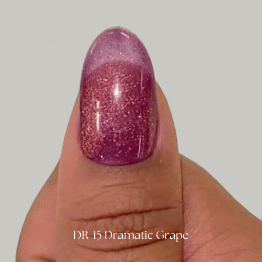 Kokoist Dramatic Magnet DR 15 Dramatic Grape Nail Gel Polish - Long Lasting UV LED Soak Off Gel for Salon & Home Manicure - Perfect for Nail Art, French Tips & Special Occasions