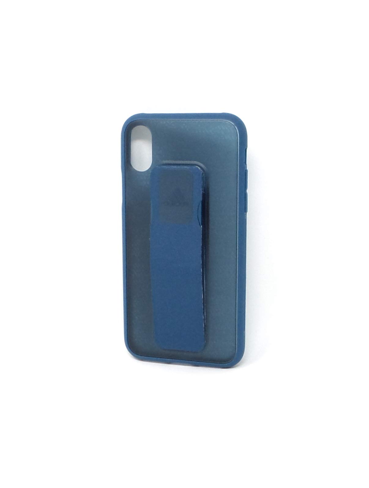 Adidas Grip Band Case for Apple iPhone X/Xs - Shockproof Protective Cover with Non-Slip Design (CJ3527, Blue) - Perfect for Sports, Outdoor Activities & Daily Use