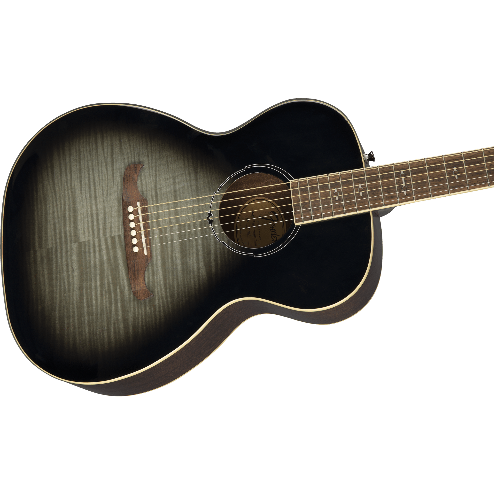 Fender FA 235E Concert Acoustic Guitar - Moonlight Burst Finish | Perfect for Beginners, Travel & Live Performances | Great Gift for Musicians