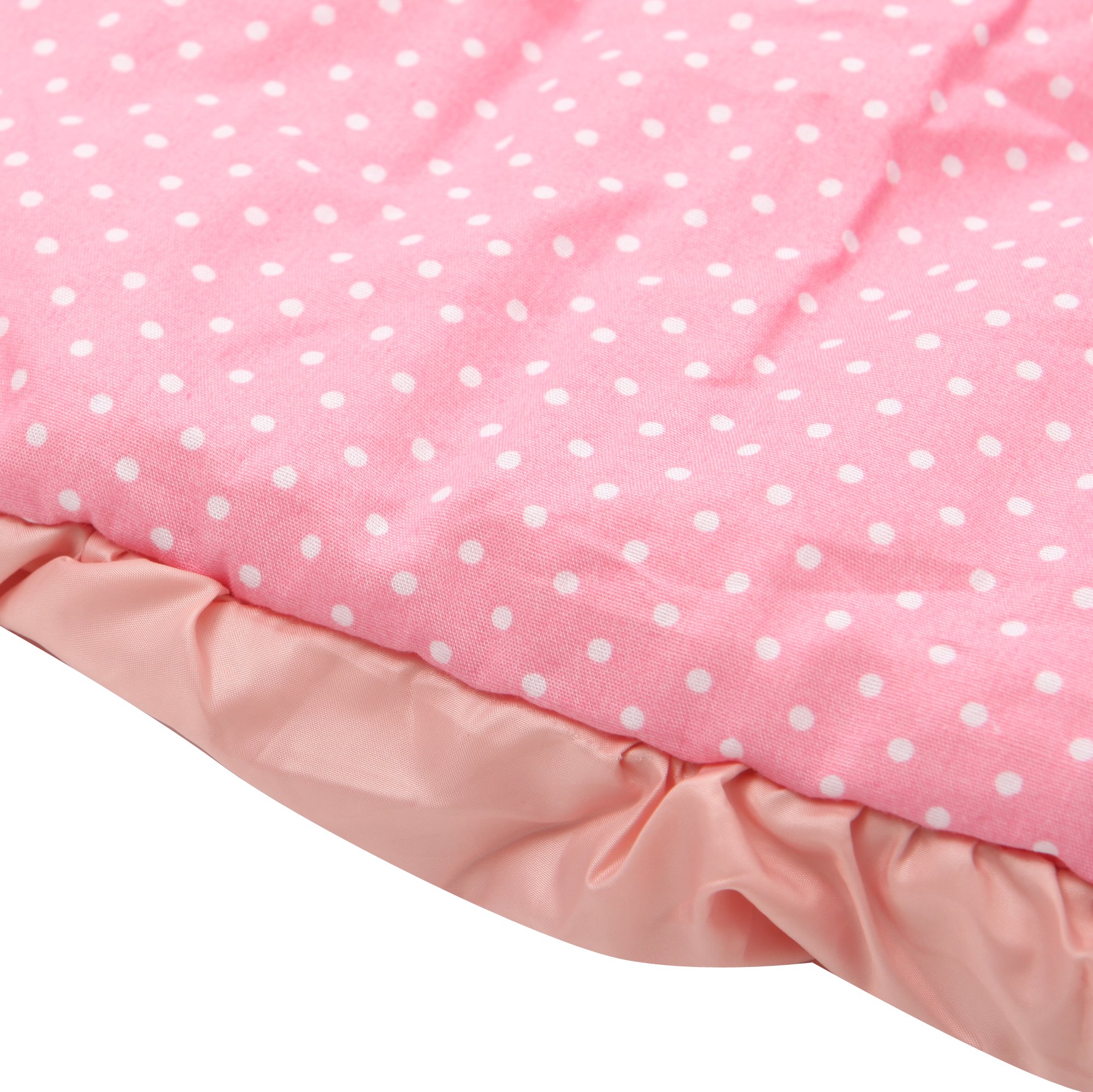 Richie House Little Girls' Padded Jacket with Bow - Warm Winter Coat for Kids, Cute Outerwear for School & Playtime