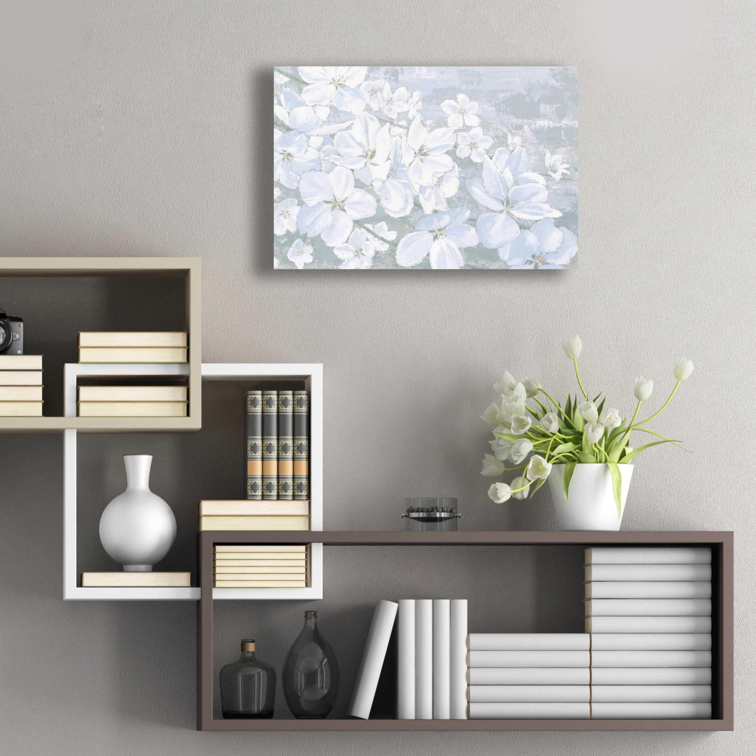 Grand Array II Acrylic Glass Wall Art by James Wiens - 24x16 Inches Modern Abstract Painting for Living Room, Bedroom & Office Decor