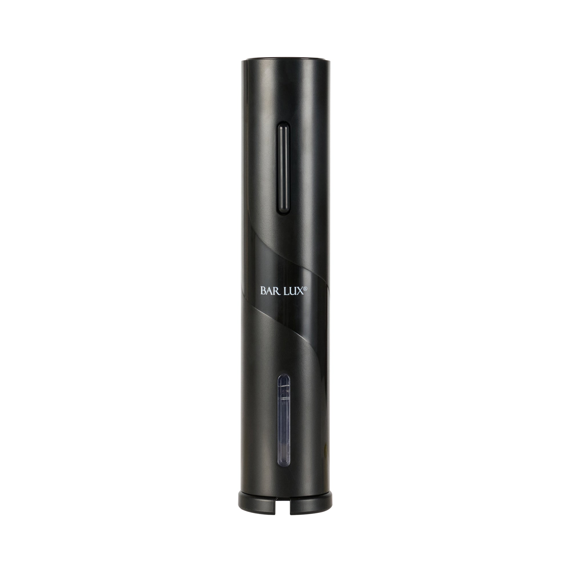 Premium Black Electric Wine Opener with Foil Cutter - Battery Operated Corkscrew for Easy Wine Opening - Perfect for Dinner Parties, Gifts & Home Bars (1 Count)