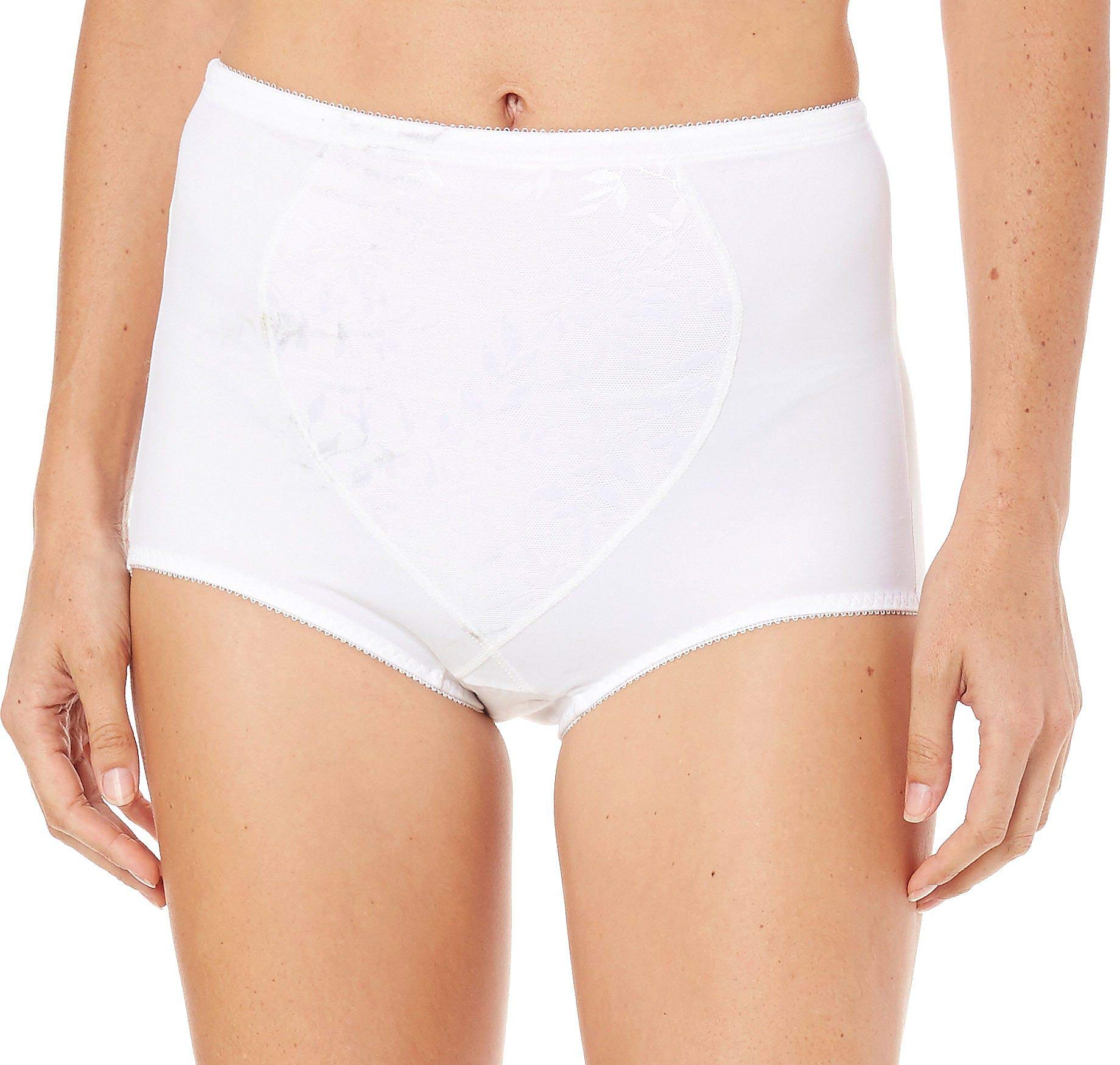 Bali Women's Firm Shapewear Pack - High Waist Tummy Control Shaping Briefs (2-Pack) | Slimming Underwear for Everyday Wear, Special Occasions & Postpartum Recovery