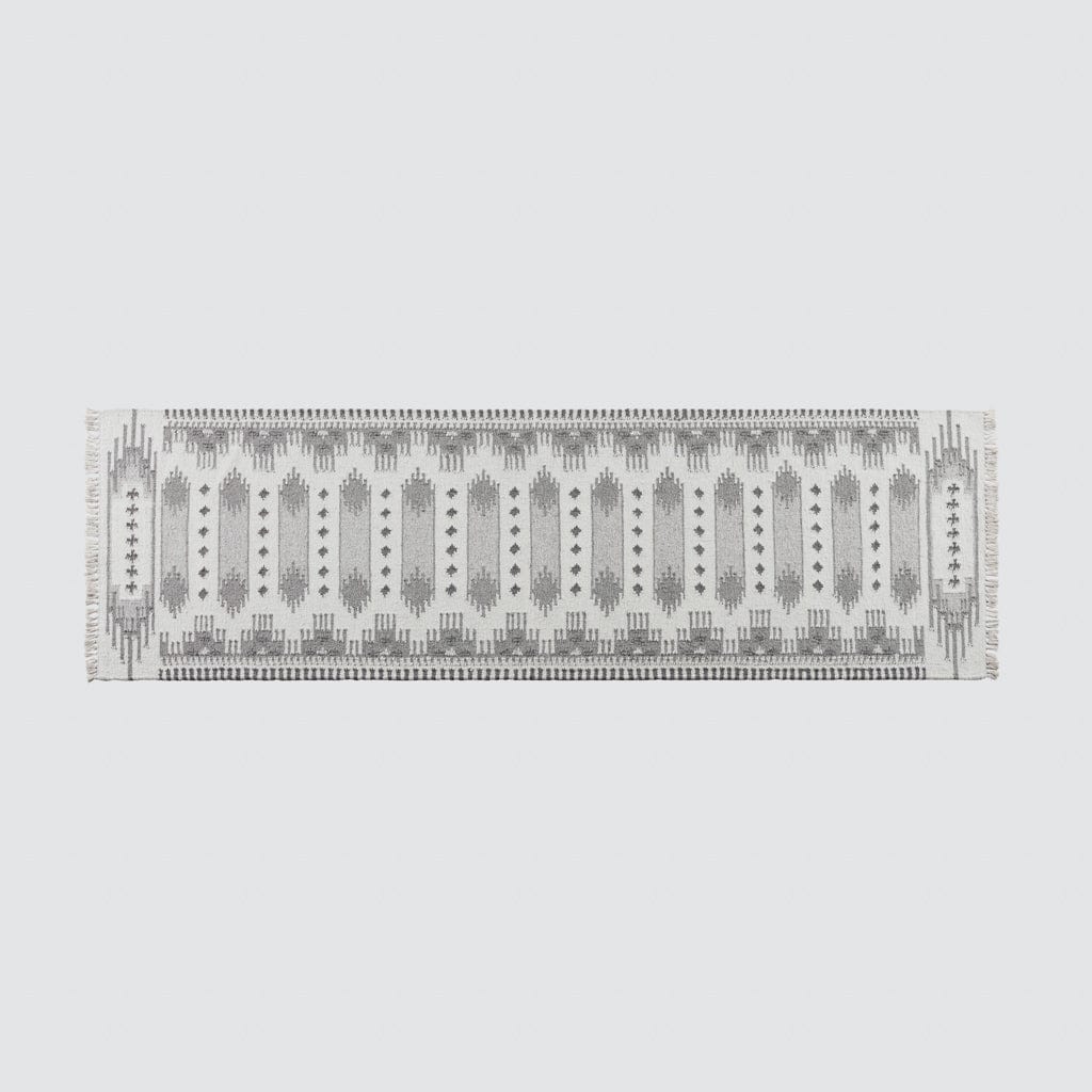 Handwoven Cotton Asha Runner - Boho Chic Decorative Table Runner for Dining Room, Kitchen, or Entryway - Perfect for Farmhouse, Rustic, and Bohemian Home Decor