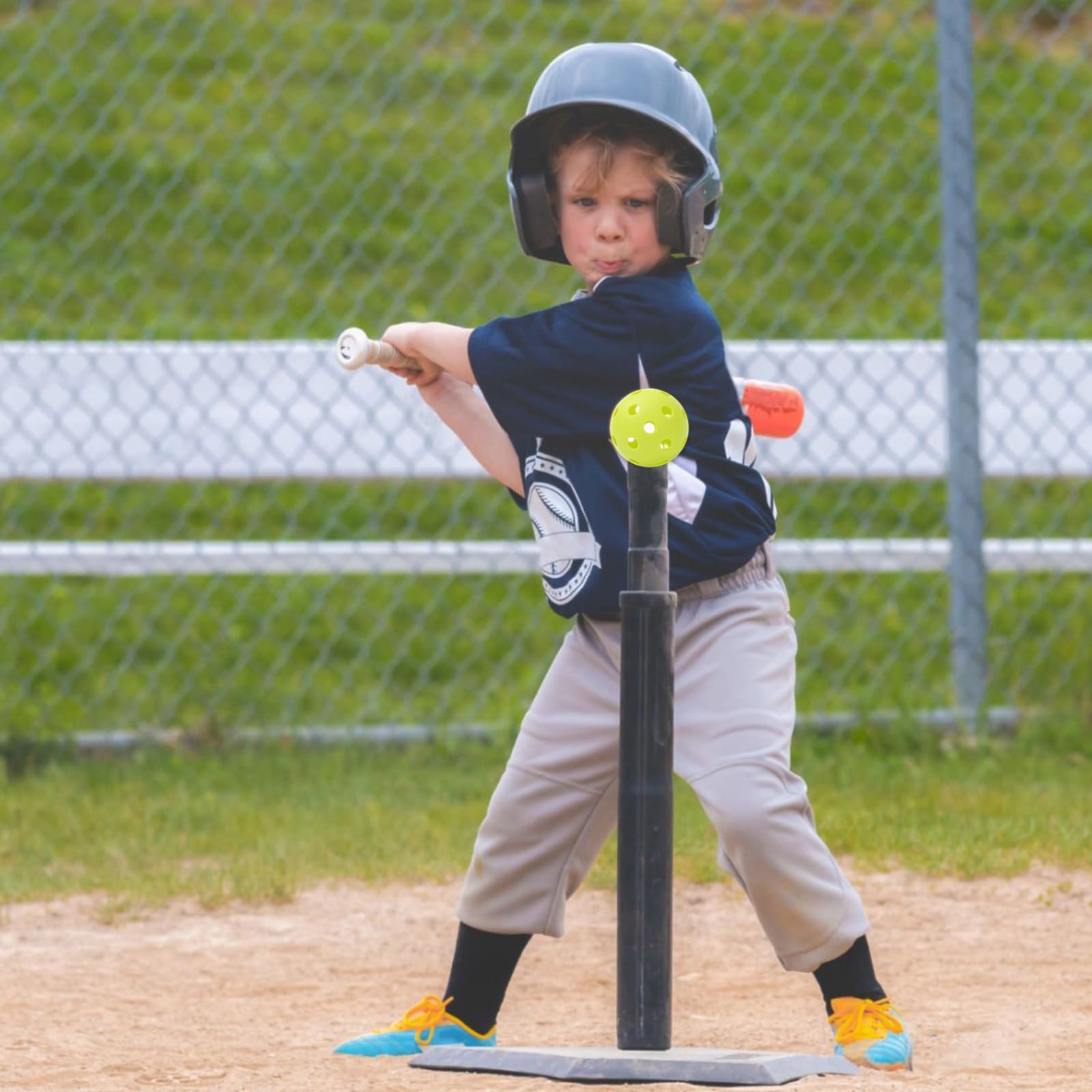 12 Pack Plastic Practice Baseball Softballs - Lightweight 9 Inch Limited Flight Training Balls for Hitting, Pitching & Batting | Perfect for Backyard Practice, Baseball Drills & Youth Training