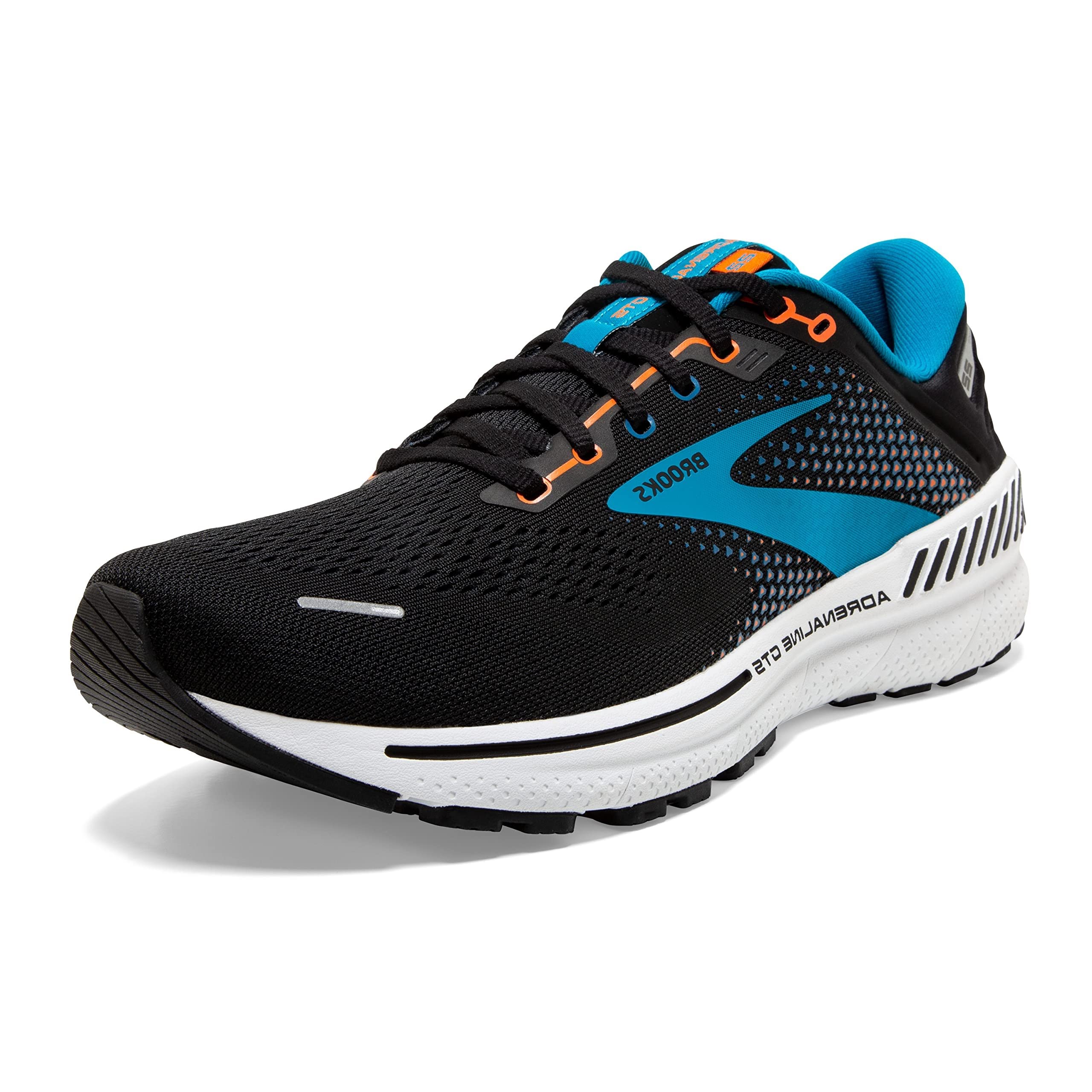 Brooks Men's Adrenaline GTS 22 Running Shoes - Supportive & Cushioned for Road Running, Jogging, and Daily Training