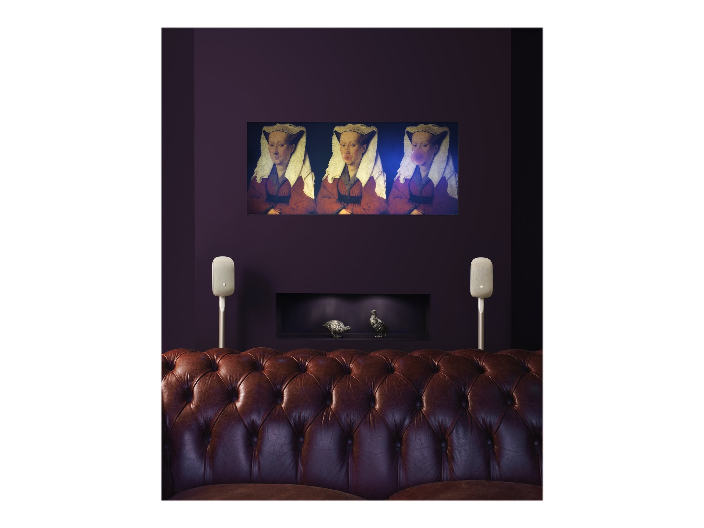 Bowers & Wilkins Mini Theatre M1 Compact Home Theater Speaker - Premium Sound for Movies, Music & Gaming in Small Spaces