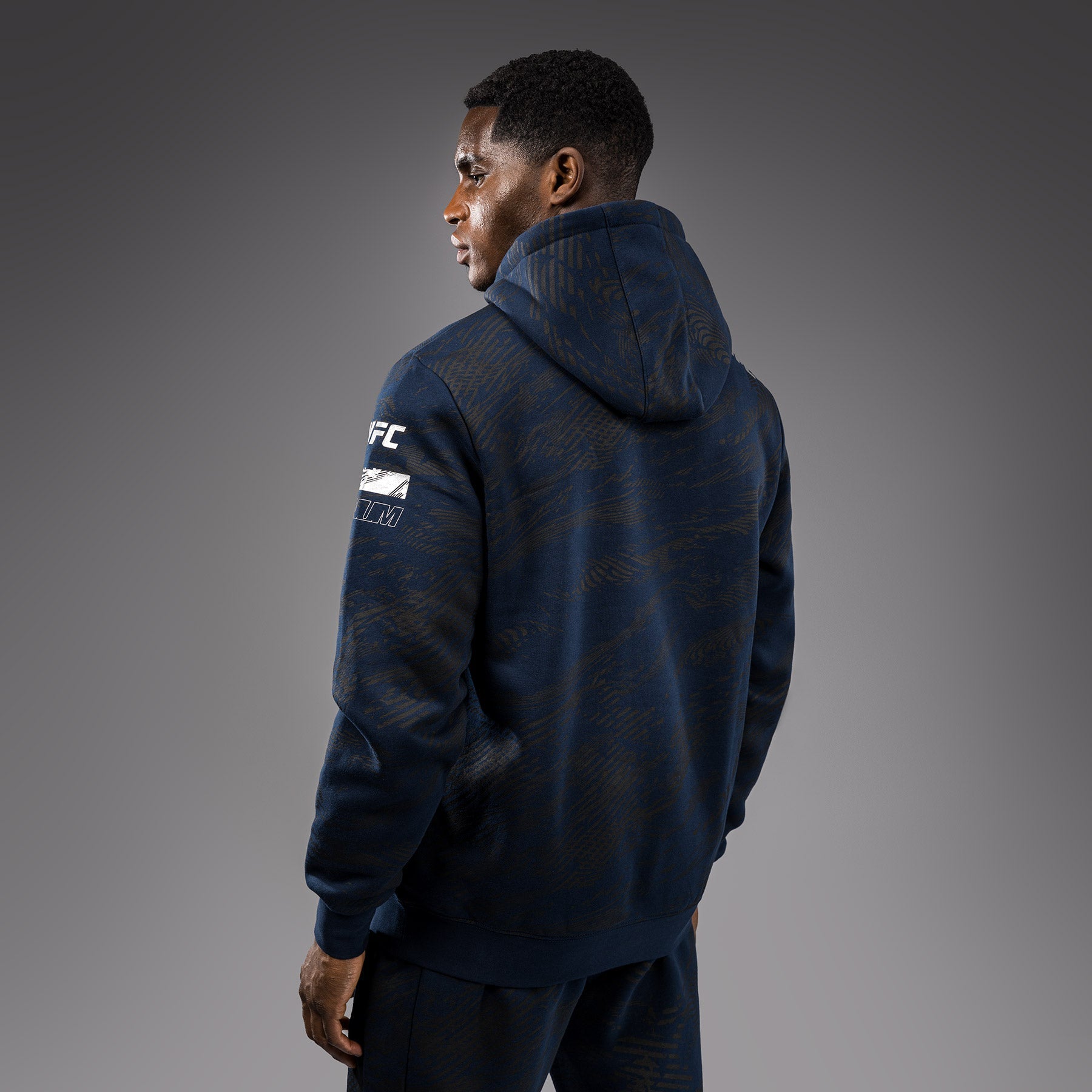 Venum UFC Fusion Fight Week Men's Pullover Hoodie - Oceanic Blue | MMA Training, Gym Workout & Casual Streetwear
