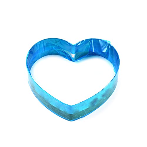 VALINK Stainless Steel Cake Rings & Mousse Rings - Heart Shaped Baking Mold for Cheesecake, Mousse, Jelly - Rustproof & Easy Clean Cake Making Tool for Home Bakers & Professional Chefs